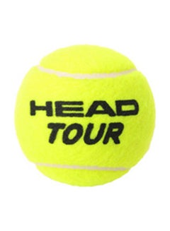 هيد HEAD Tour Tennis Balls - Can of 3 balls, premium tennis ball for more speed  - Image 3