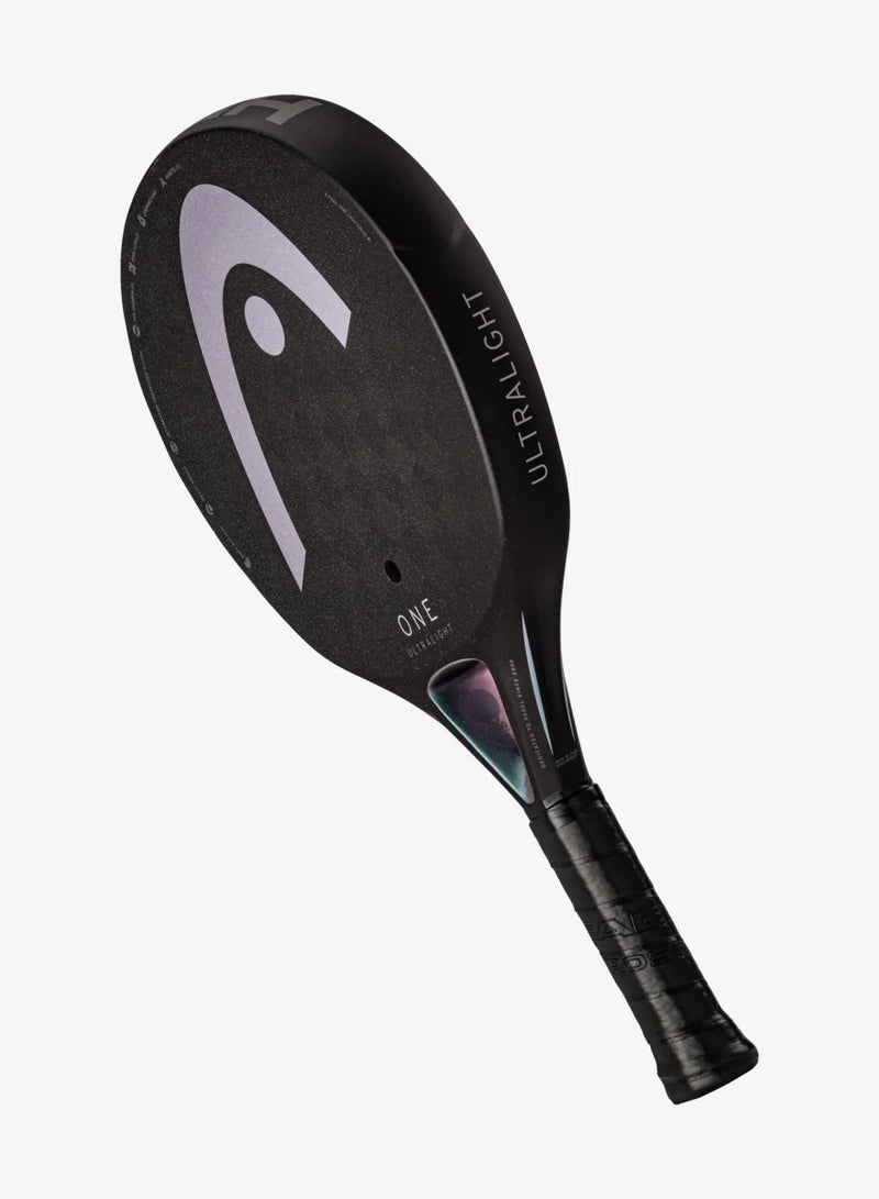 HEAD One Ultralight Black Padel Racket By Head  - Image 3