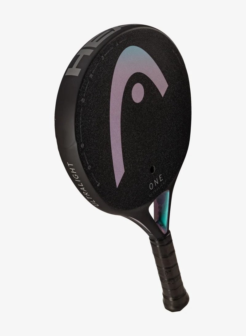 HEAD One Ultralight Black Padel Racket By Head  - Image 4