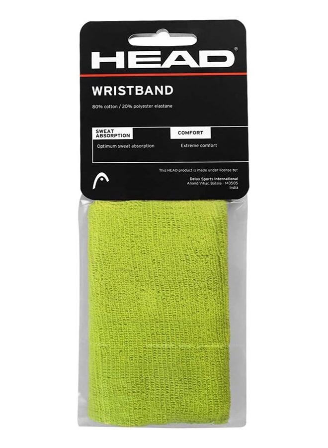 HEAD 5 Inch Cotton Wristband Soft, Sweat-Absorbing Sports Wrist Support Stretchable And Comfortable for Gym, Running, Tennis And Basketball  - Image 5