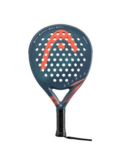 هيد Zephyr Padel Racket | Black/Pink | Round Shape | Fiberglass Surface | 350 Grams  - Image 2