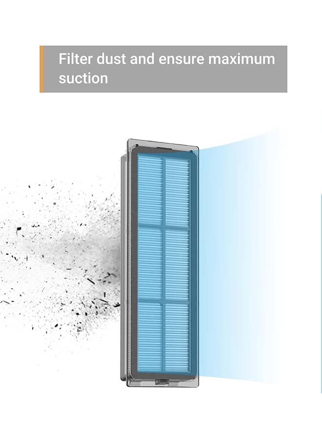 Dreame Dreame Replacement Filter for D10 Plus Robot Vacuum Cleaner, Easy to Change and Clean, Improves Cleaning Quality, Original Accessory Dreame RHF7 Multicolor  - Image 3