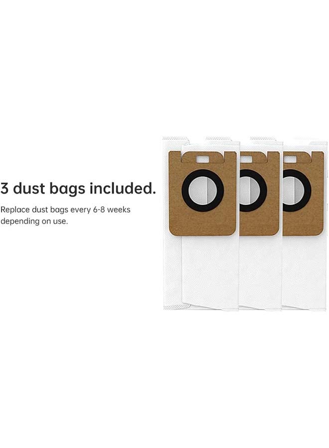 Dreame Dreame 3x Dust Collection Bags with 3 Litre Capacity compatible with DreameBot L10 Ultra and DreameBot L10sUltra Self-Cleaning Charging Station and DreameBot L10sUltra RDB3 Multicolor  - Image 5