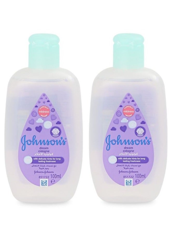 جونسون 2 قطعة من كولونيا جونسون دريم 100 مل - Image 1