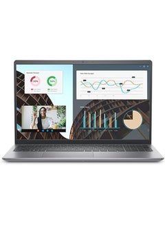 DELL Vostro 3530 Laptop With 15.6 Inch Full HD (1920X1080) 120Hz Display,Intel Core i7-1355U Processor/ 16GB RAM DDR5/512GB SSD/ Intel UHD Graphics/DOS (Without windows)/ English/Arabic Black  - Image 1
