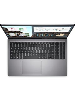 DELL Vostro 3530 Laptop With 15.6 Inch Full HD (1920X1080) 120Hz Display,Intel Core i7-1355U Processor/ 16GB RAM DDR5/512GB SSD/ Intel UHD Graphics/DOS (Without windows)/ English/Arabic Black  - Image 4