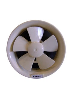 KHIND 15W High-Quality Pull Cord Round Exhaust Fan, 6inch EF6010 15 W EF6010 White  - Image 1