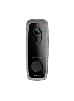 Philips Home Safety Wireless Video Doorbell 6.5 x 13.1 x 17.3 cm HSP5300/01 Black and White  - Image 1