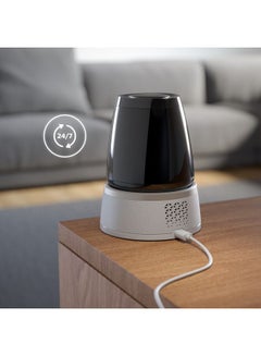 Philips Home Safety Indoor 360° Camera with Privacy Shutter 9.9 x 15.8 x 17.4 cm HSP5500/01 Black and Silver  - Image 5