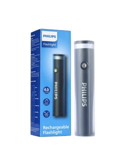فيليبس 400/350 Lumens Multi-Functional Rechargeable Flashlight 20.9 x 4.6 x 4.6 cm SFL1188/56 Grey  - Image 2