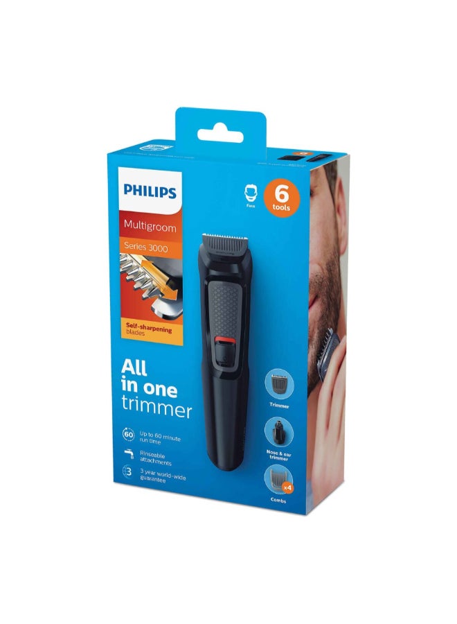 فيليبس مجموعة العناية المتعددة 6 في 1 سلسلة 3000 باللون الأسود 1-5 مم MG3710/13 - Image 5