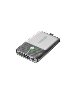 Philips 350 Lumens ABS Multi-Functional Rechargeable Pocket Flashlight Grey and Black 1.4 x 5.9 x 10.2 cm SFL3403/56  - Image 1