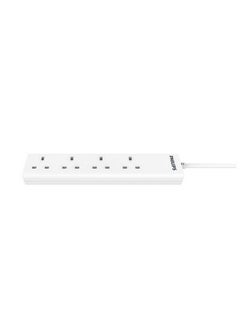 Philips 13A 4-Socket UK Plug Power Extension Cord White 3 m CHP1143WB/89 white  - Image 3
