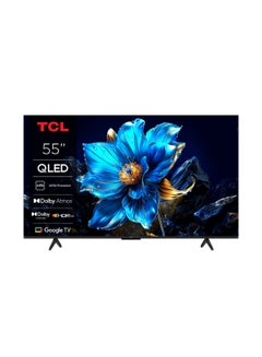 TCL 55 Inch AiPQ Processor Slim Uni-Body QLED Gaming TV 55P7K black  - Image 1