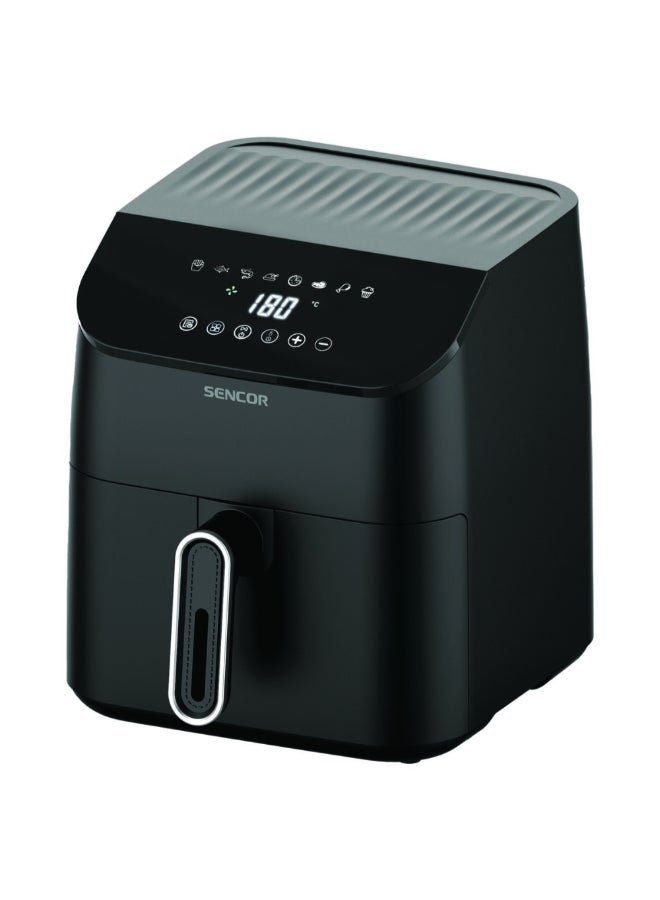 Sencor 1350W 8-Preset Programs Vita Digital Air Fryer Black 4.5 L 4.5 L 1350 W JAHSFR41018332 black - Image 4