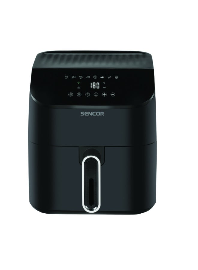 Sencor 1350W 8-Preset Programs Vita Digital Air Fryer Black 4.5 L 4.5 L 1350 W JAHSFR41018332 black - Image 2