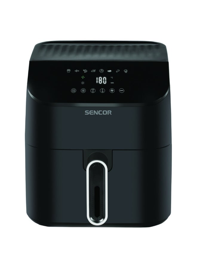 Sencor 1350W 8-Preset Programs Vita Digital Air Fryer Black 4.5 L 4.5 L 1350 W JAHSFR41018332 black - Image 5