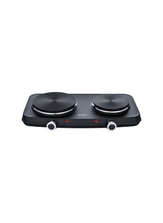 2250W Double Electric Hotplate Black and White  9.6 x 30.2 x 49.6 cm JAHSCP41008785 Black and White - pnsku/N70172950V/45/_/1745922761/7e232481-b579-4153-a973-5250f5da88fb