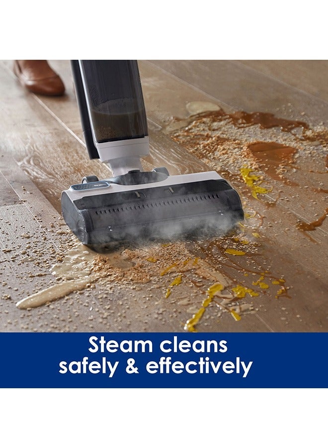 Tineco 1500W Floor One S5 Steam Wet and Dry Corded Upright Vacuum Cleaner 750 ml 1500 W SW101000UK Black and White  - Image 4