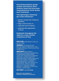 PanOxyl Pm Balancing Repair Moisturizer With Niacinamide, Ceramides And Cica, Hydrating Face Moisturizer, Acne Prone Skin And Dry Skin, Non-Comedogenic Night Face Moisturizer 85grams  - Image 2
