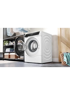 BOSCH Series 8 Washer Dryer, 10/6kg, Large LED display, 1400 RPM WNC254A0GC White  - Image 3