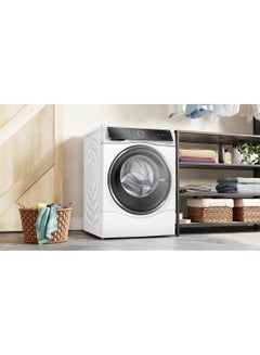 BOSCH Series 8 Washer Dryer, 10/6kg, Large LED display, 1400 RPM WNC254A0GC White  - Image 4