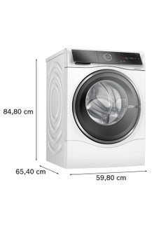 BOSCH Series 8 Washer Dryer, 10/6kg, Large LED display, 1400 RPM WNC254A0GC White  - Image 5