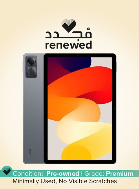 Renewed - Redmi Pad SE 11-Inch FHD Plus Display Graphite Gray 128GB Wi-Fi - Global Version