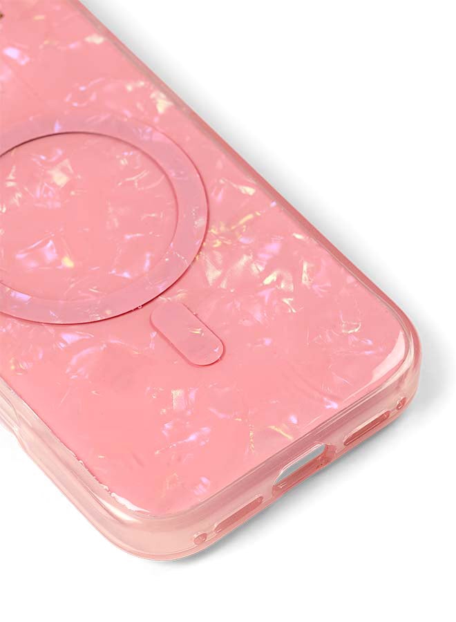 iDeal of Sweden Ideal of Sweden, Pearlised  Case MegSafe  for iPhone 16 Pro Max, Pink Pink - Image 4
