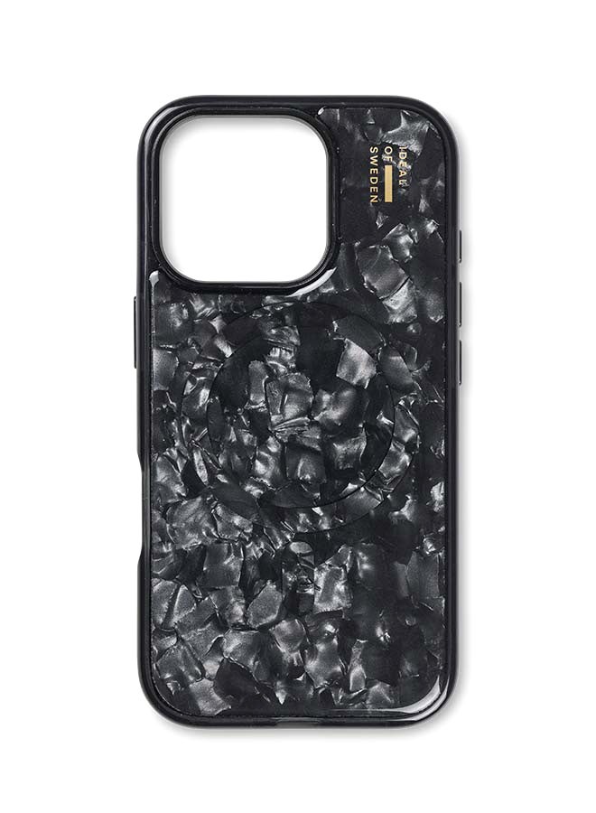 iDeal of Sweden Pearlised Case MegSafe  for iPhone 16 Pro Max Black - Image 3