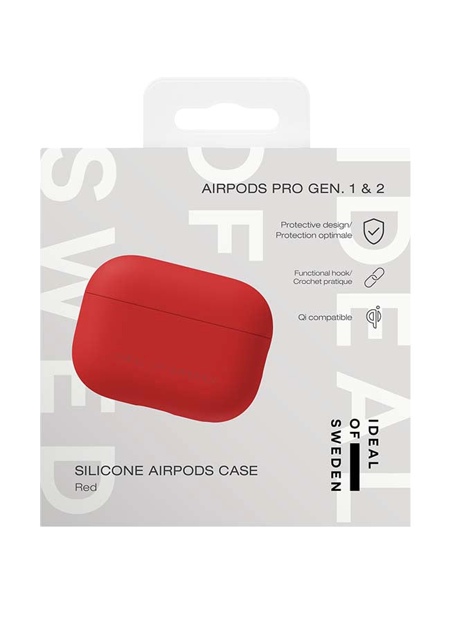 Ideal of Sweden,Silicone Airpods Case PRO 1/2 Red red