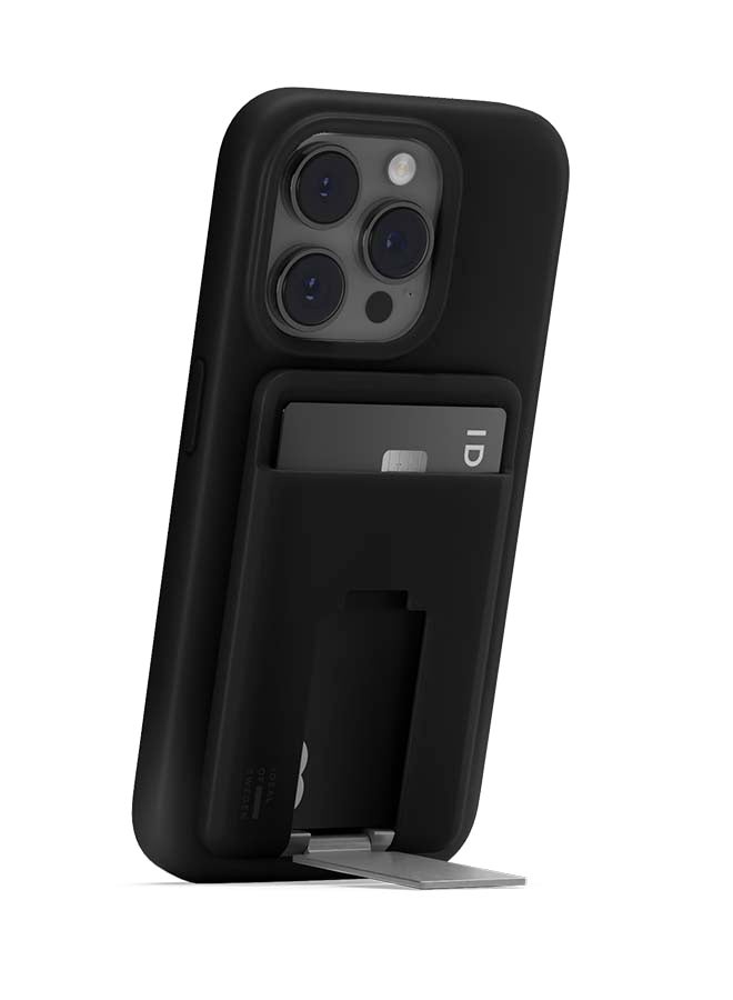 Ideal of Sweden, Metal Card Holder with MagSafe Holder Black Black - Image 1