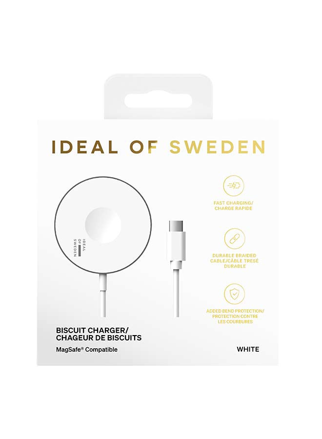 Ideal of Sweden,Biscuit MagSafe Charger White White