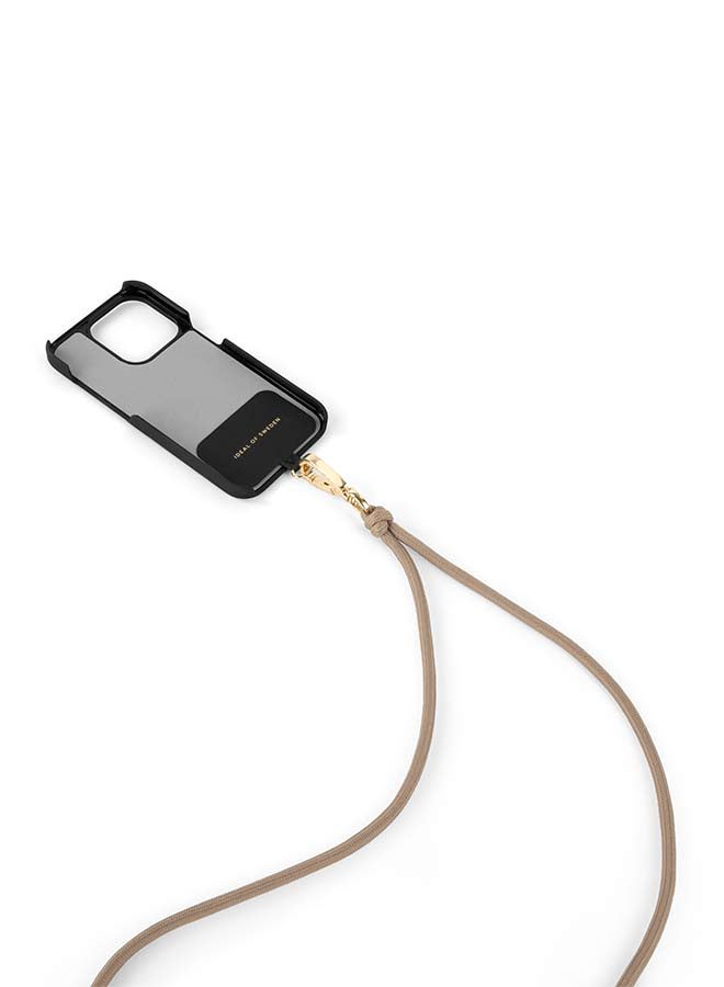 Ideal of Sweden,Cord Phone Strap, Beige Beige - Image 2