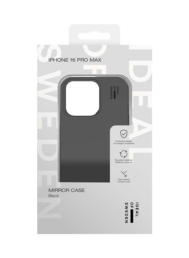 Ideal of Sweden, Mirror Case MagSafe iPhone 16Pro  Mirror Black Mirror Black - Image 1