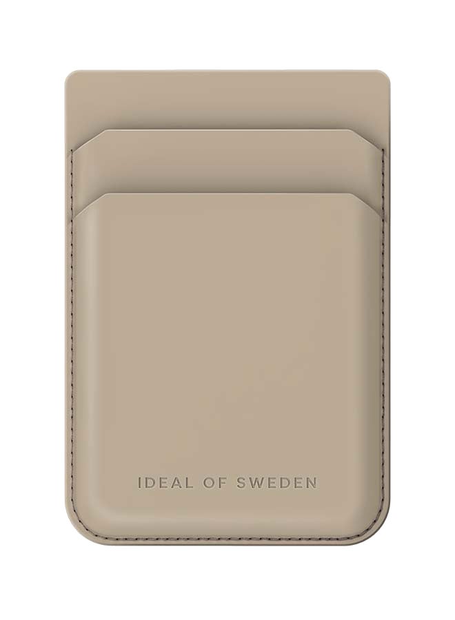 Ideal of Sweden,Magnetic Card Holder MagSafe ,Beige Beige - Image 2