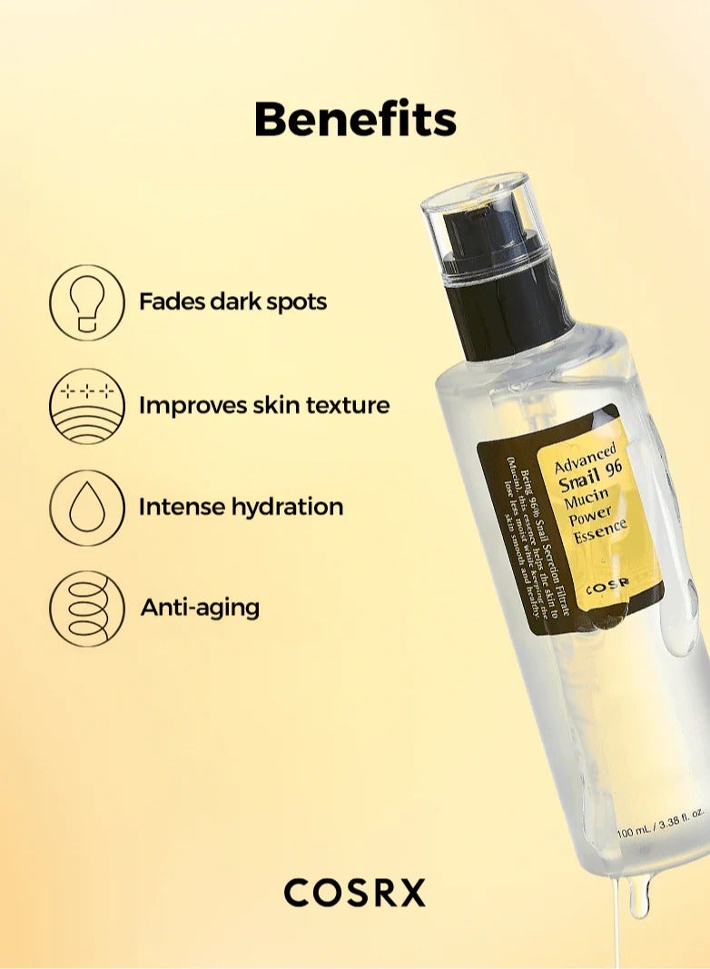 Cosrx Advanced Snail 96 Mucin Power Essence - 100ml  - Image 3