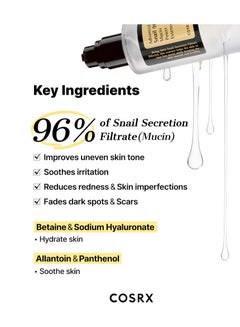 Cosrx Advanced Snail 96 Mucin Power Essence - 100ml  - Image 4
