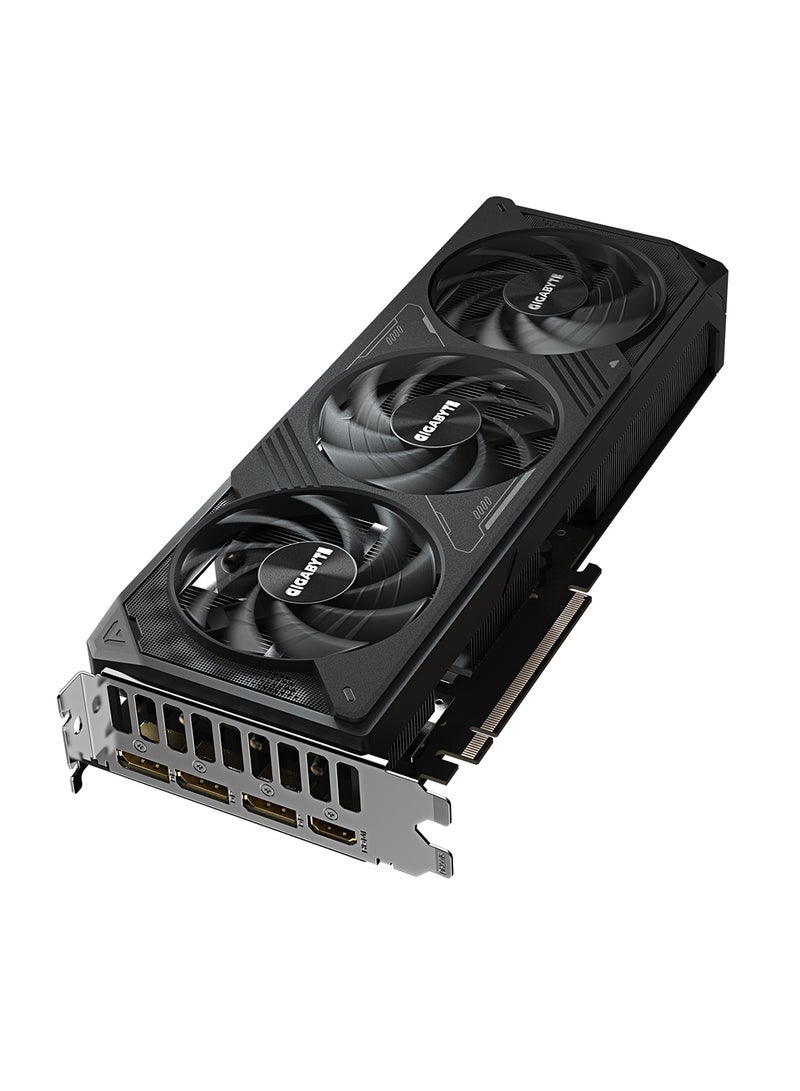 GIGABYTE - GeForce RTX 5070 WINDFORCE SFF 12GB GDDR7 Graphics Card, 2512 MHz Core Clock, 6144 CUDA Cores, 28 Gbps Memory Clock, 192-bit Memory Bus, PCIe 5.0, 7680x4320 Digital Max Resolution, 4K Multi-View, ATX Form Factor, 16-Pin Power Connector, DisplayPort 2.1b (x3), HDMI 2.1b (x1) | GV-N5070WF3-12GD - Image 1