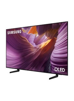 سامسونج 55 Inch 4K Smart TV OLED AI Upscaling QA55S85FAEXSA black  - Image 2
