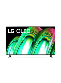 إل جي 55 Inch OLED 4K Smart TV OLED55A26LA black  - Image 1
