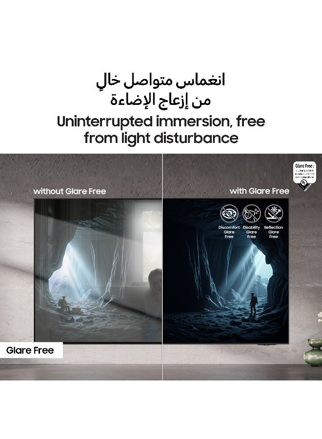 سامسونج 77 Inch OLED 4K Smart TV Supporting AI 165Hz QA77S95FAUXSA black - Image 5