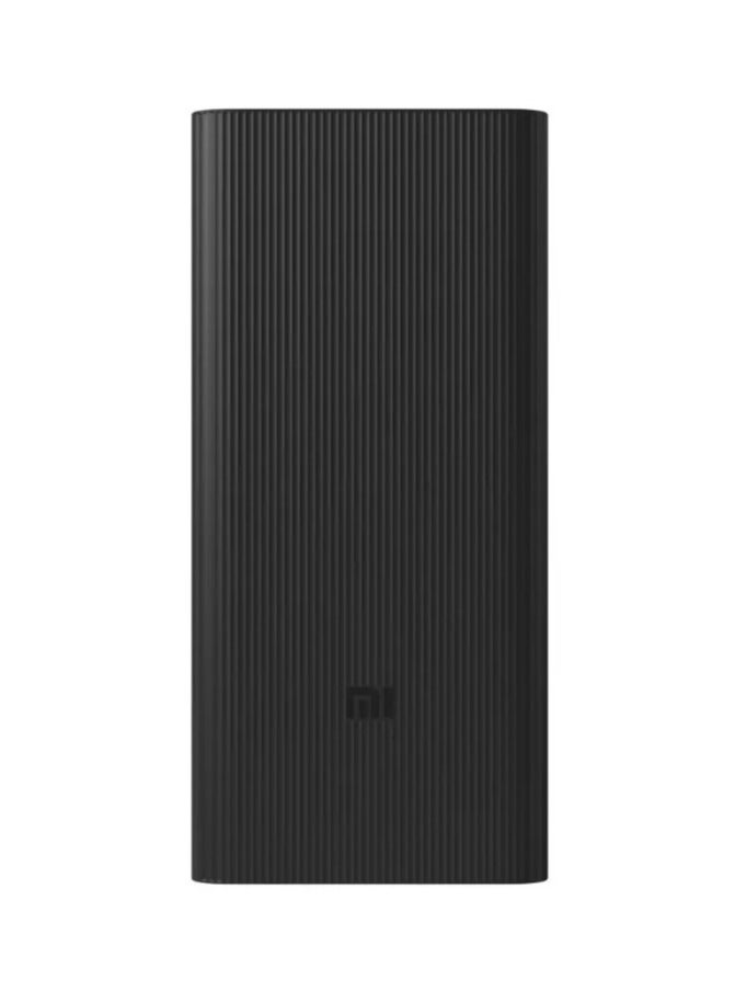 Xiaomi 30000 mAh Fast Charging Power Bank Black  - Image 1