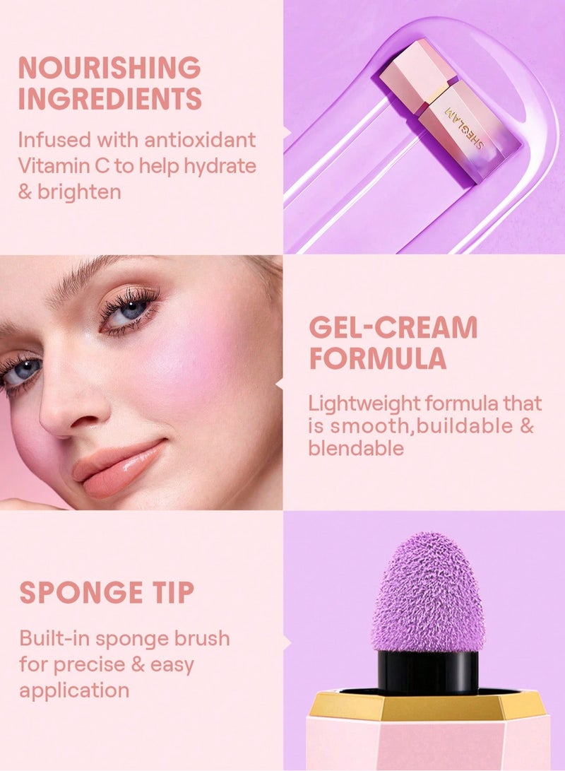 SHEGLAM Color Bloom Liquid Blush - Lilac Dream - Image 1