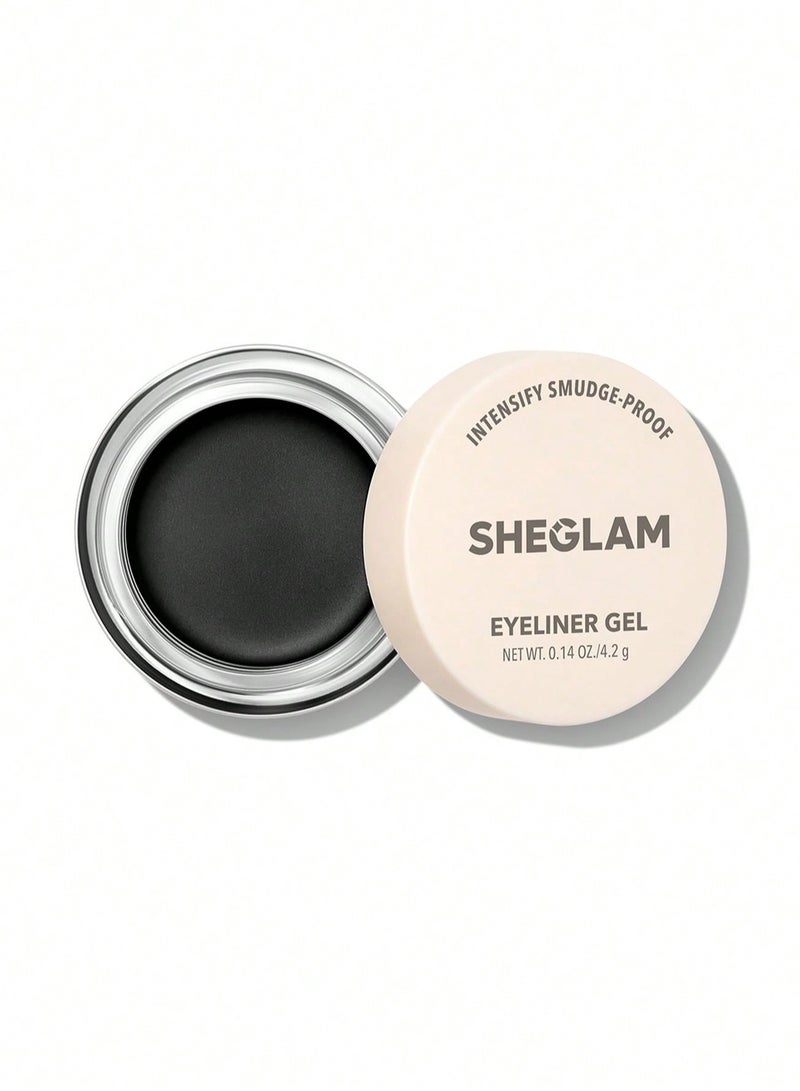 SHEGLAM Intensify Smudge-Proof Eyeliner Gel - Black  - Image 1
