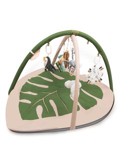Moon Forest Theme Baby Play Mat with 7 Detachable Toys ( 0-18 Months) Beige  - Image 1