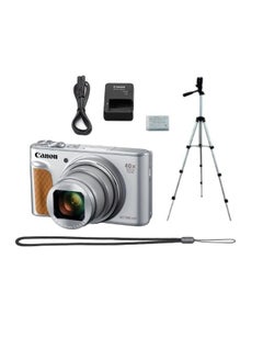 Canon Power Shot SX740 HS Lite Silver With Tripod & Accessories  - Image 1