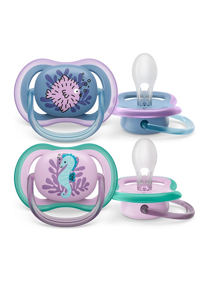 PHILIPS AVENT Pack Of 2 Ultra Air Pacifier  - Image 1