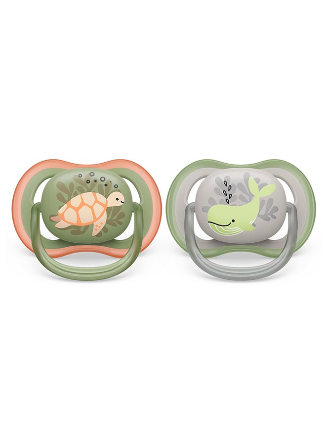 PHILIPS AVENT Pack Of 2 Ultra Air Pacifier  - Image 2