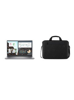 Vostro 3530 Laptop With 15.6 Inch Full HD(1920x1080)Display,Core i7-1355U Processor/16GB RAM DDR4/ 512GB SSD/Intel UHD Graphics/DOS(Without Windows) +Essential Briefcase Black English/Arabic Black